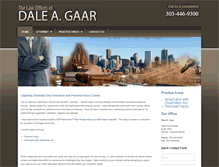 Tablet Screenshot of daleagaar.com